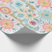 Papier Cadeau Boho mignon Pastel (Coin)
