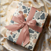 Papier Cadeau Boho Multicolor Terrazzo