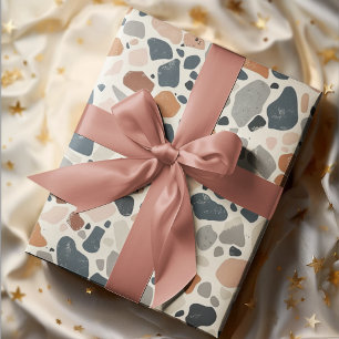 Papier Cadeau Boho Multicolor Terrazzo