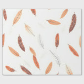 Papier Cadeau Boho Popular Feathers Luxury Collection (Plat)