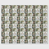 Papier Cadeau Boho Rainbow Photo Collage Papier d'enveloppement (Plat)