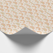 Papier Cadeau Boho Rainbow Wrapping Paper (Coin)