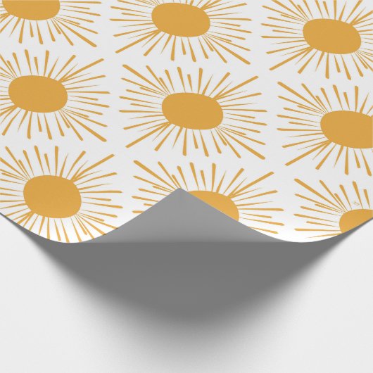 Papier Cadeau Boho Ray of Sun (Coin)