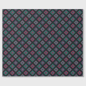 Papier Cadeau Boho Spirit : Tribal Ethnic Seamless (Plat)