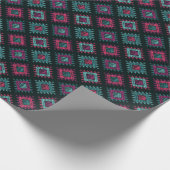 Papier Cadeau Boho Spirit : Tribal Ethnic Seamless (Coin)