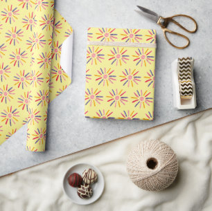 Papier Cadeau Boho Sun Baby shower d'anniversaire Genre Neutre F