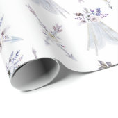 Papier Cadeau Boho Tribal Teepee envelopper cadeau (Coin rond)