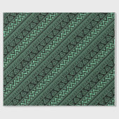 Papier Cadeau Boho ZigZag (Plat)