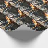 Papier Cadeau Bois (Coin)