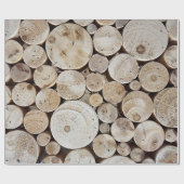 Papier Cadeau Bois (Plat)