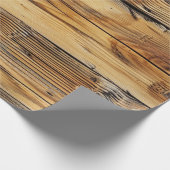 Papier Cadeau Bois (Coin)