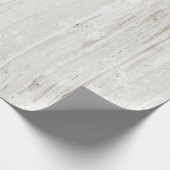 Papier Cadeau Bois blanc rustique (Coin)