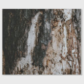 Papier Cadeau bois Brown (Plat)