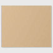 Papier Cadeau Bois de chauffage (couleur solide) (Plat)