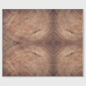 Papier Cadeau Bois de chêne (Plat)