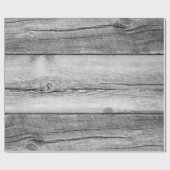 Papier Cadeau Bois de grange rustique de mariage champêtre (Plat)