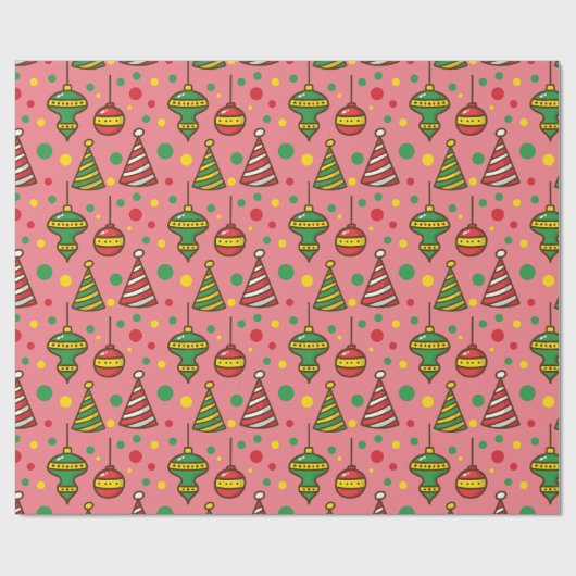 Papier Cadeau Bois d'hiver (Plat)