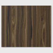 Papier Cadeau Bois élégant 2 (Plat)