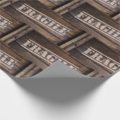 Papier Cadeau Bois fragile vintage (Coin)