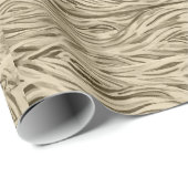 Papier Cadeau Bois Grain Board Français Chêne Vin Barre cadeau e (Coin rond)