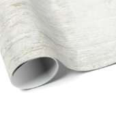 Papier Cadeau Bois lavé par blanc (Coin rond)