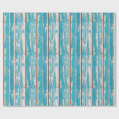 Papier Cadeau Bois rustique  (Plat)