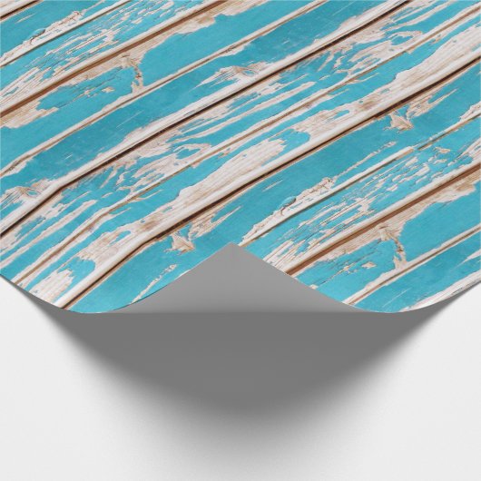 Papier Cadeau Bois rustique  (Coin)