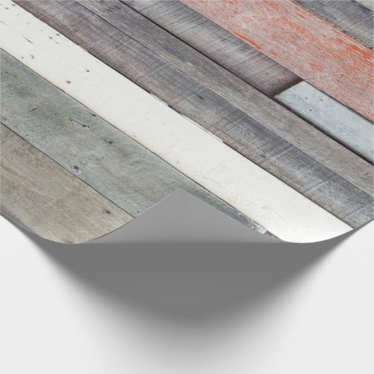 Papier Cadeau Bois rustique (Coin)