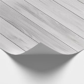 Papier Cadeau Bois rustique découpage (Coin)