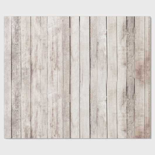 Papier Cadeau Bois rustique planches à granges Ferme Mariage boi (Plat)