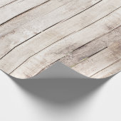 Papier Cadeau Bois rustique planches à granges Ferme Mariage boi (Coin)