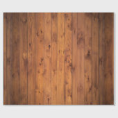 Papier Cadeau Bois texturé Brown  (Plat)