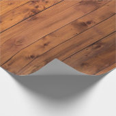 Papier Cadeau Bois texturé Brown  (Coin)