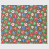 Papier Cadeau Boisson de bière Bouteille Casquette Artisanat Ama (Plat)