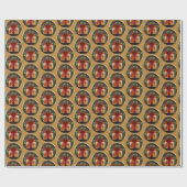 Papier Cadeau Boîte à ongles (Plat)