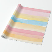 Papier Cadeau Boîte-cadeau colorée d'été (Déroulé)