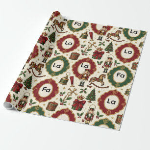 Papier Cadeau Boîte-cadeau de Casse-Noisette Couronne d'Arbre de