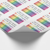 Papier Cadeau Boîte de crayons (Coin)