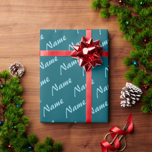 Papier Cadeau Boîte de faveur personnalisable (Cadeau de vacances)