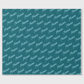 Papier Cadeau Boîte de faveur personnalisable (Plat)