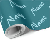 Papier Cadeau Boîte de faveur personnalisable (Coin rond)