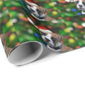 Papier Cadeau Boîte de Noël (Coin rond)