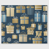 Papier Cadeau boîte de noël emballage papier (Plat)