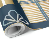 Papier Cadeau boîte de noël emballage papier (Coin rond)