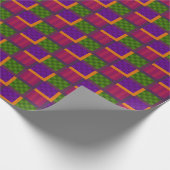 Papier Cadeau Boîtes à motifs abstraits (Coin)