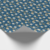 Papier Cadeau Boîtes cadeaux de vacances d'hiver Motif (Coin)