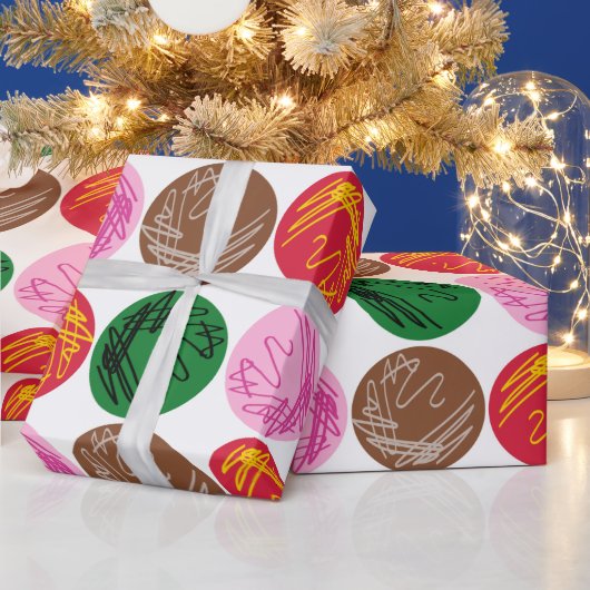Papier Cadeau Boîtes de culture bactérienne (Vacances)