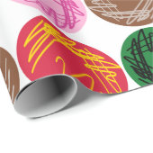 Papier Cadeau Boîtes de culture bactérienne (Coin rond)