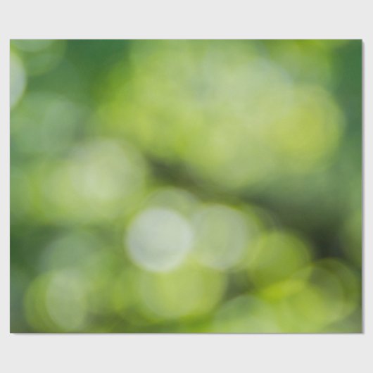 Papier Cadeau Bokee vert et jaune clair (Plat)