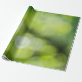 Papier Cadeau Bokee vert et jaune clair (Déroulé)